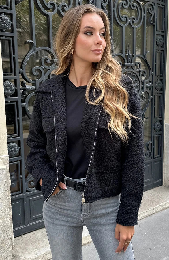 Isla Teddy Bomber - heerlijk zacht!