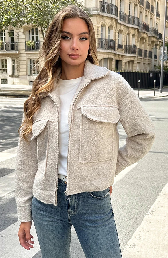 Isla Teddy Bomber - heerlijk zacht!
